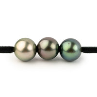 Hazy Tri-Colored 10.2-10.5mm Triple Eimeo Mana Necklace