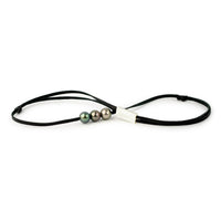 Hazy Tri-Colored 10.2-10.5mm Triple Eimeo Mana Necklace