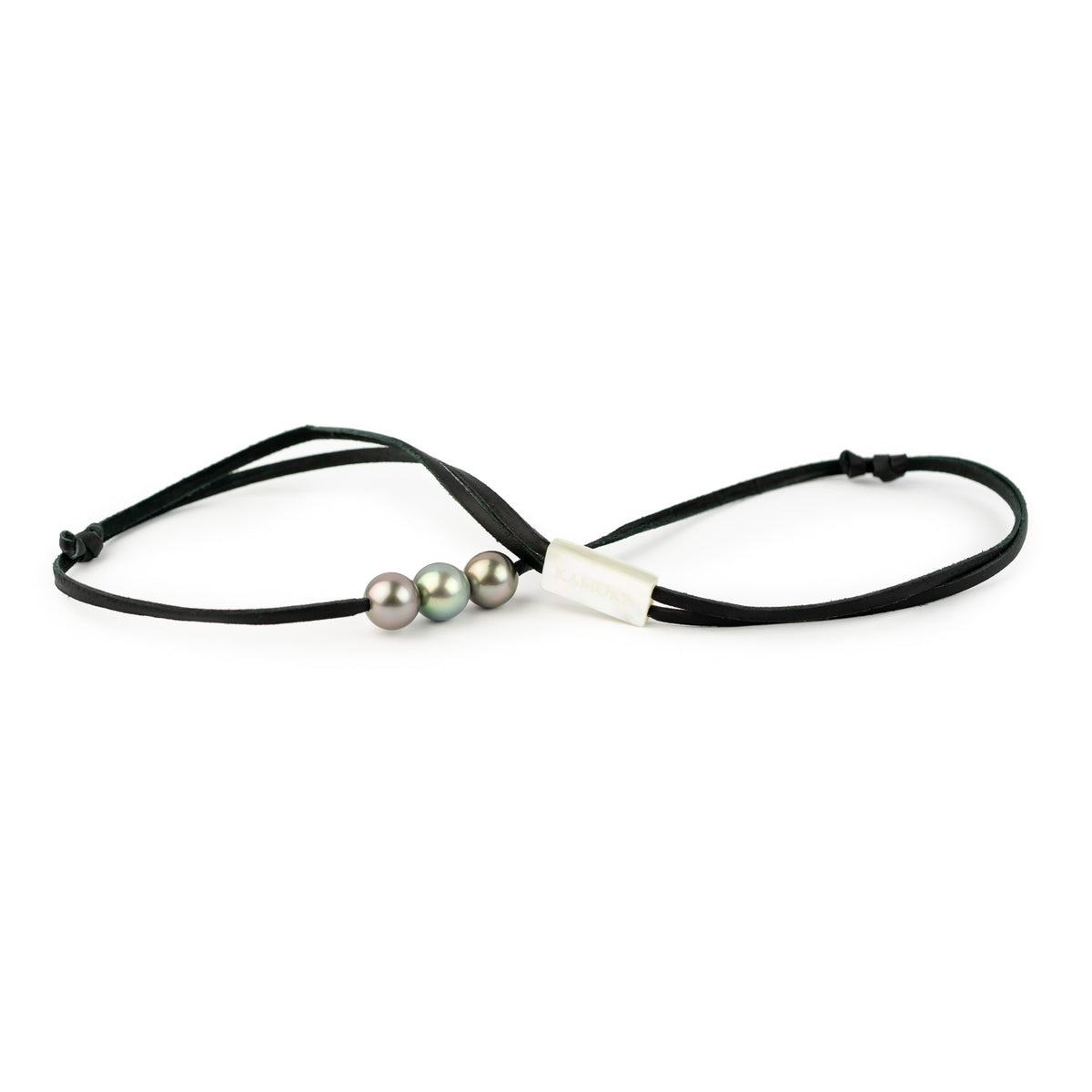 Pink Ice 10-10.5mm Triple Eimeo Mana Necklace
