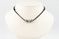 Pink Ice 10-10.5mm Triple Eimeo Mana Necklace