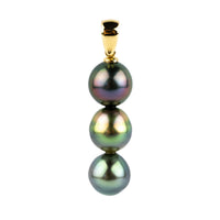 Triple Tahitian Pearl Pendant