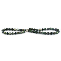 Underwater Love 9-11.2mm Circled Tahitian Pearl Strand