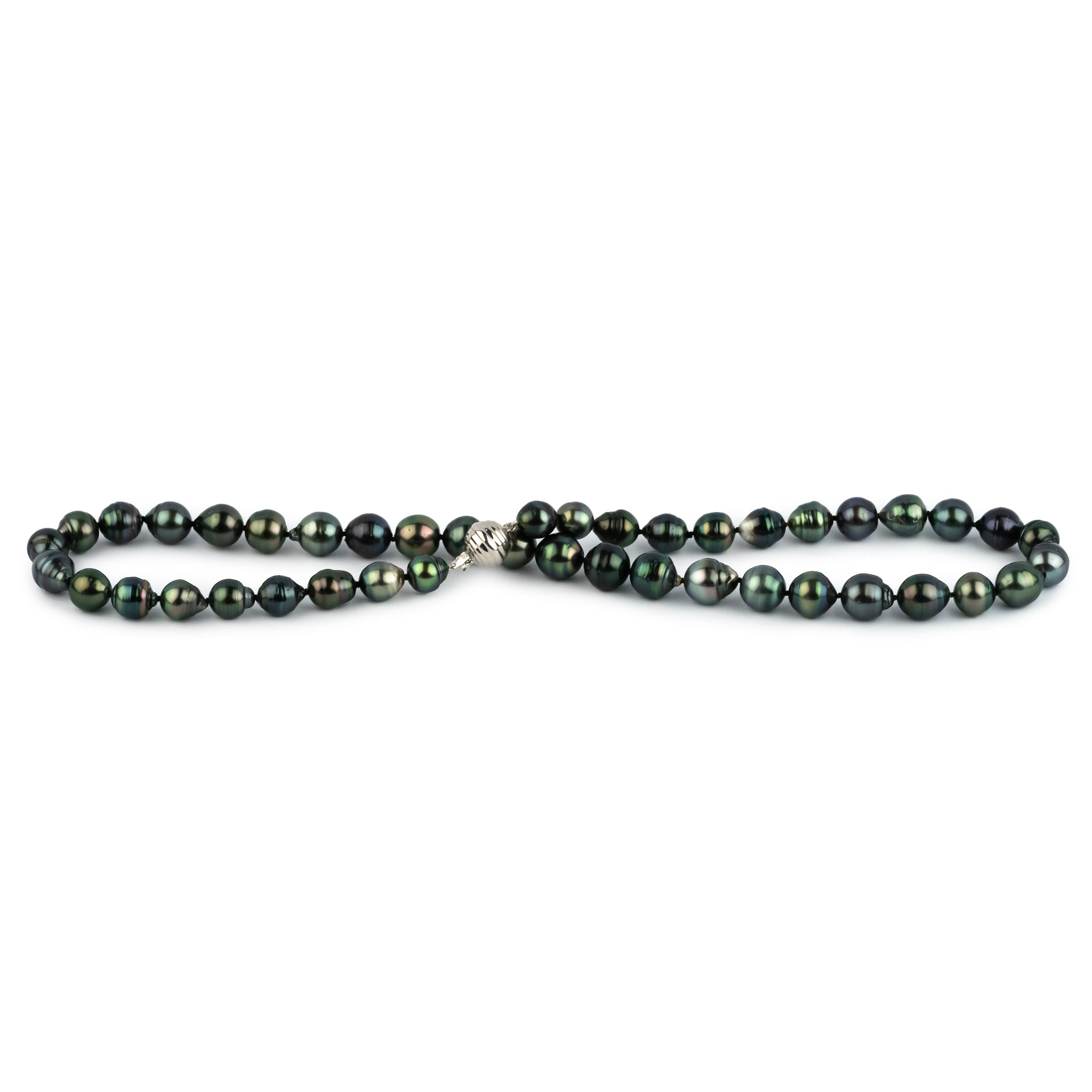 Underwater Love 9-11.2mm Circled Tahitian Pearl Strand