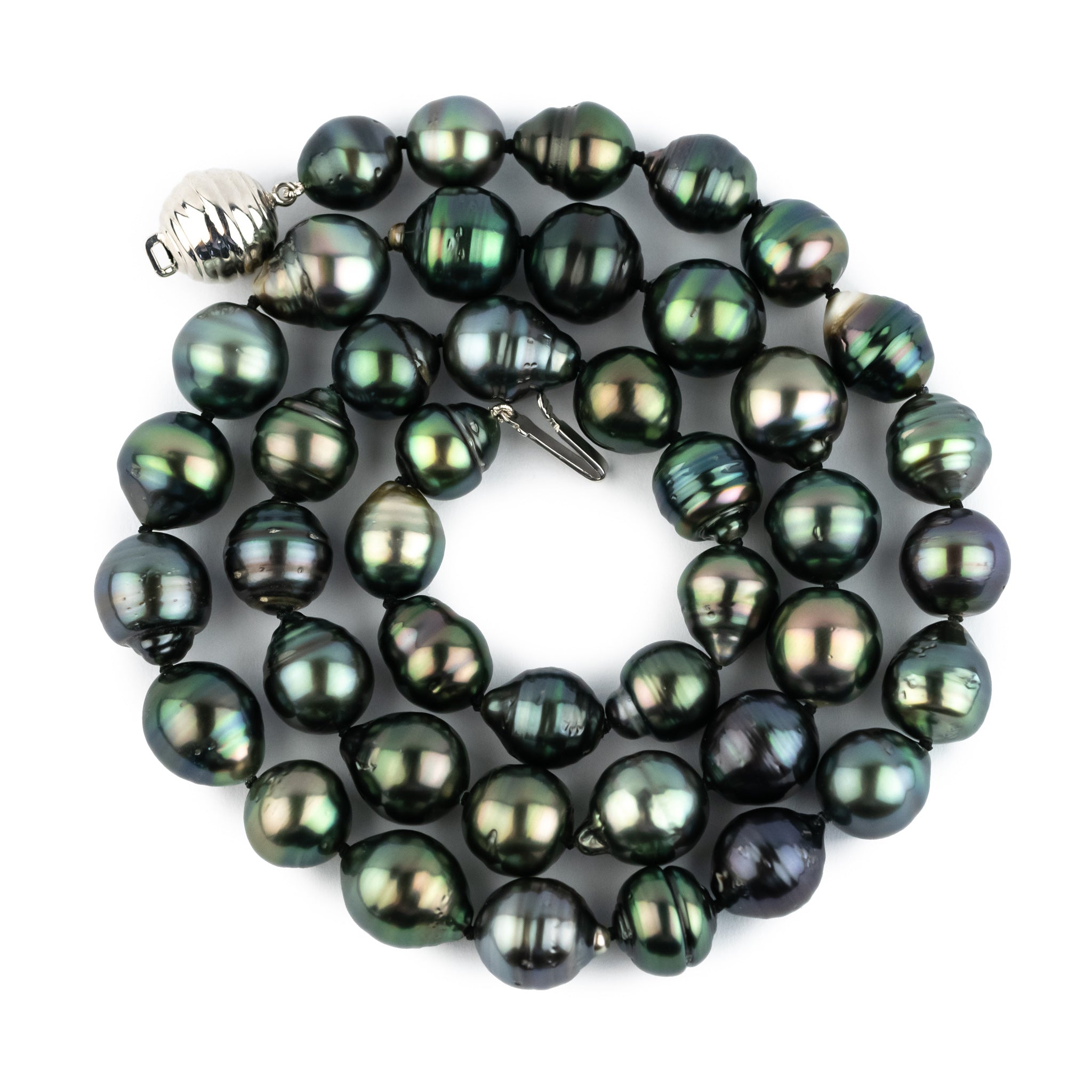 Underwater Love 9-11.2mm Circled Tahitian Pearl Strand
