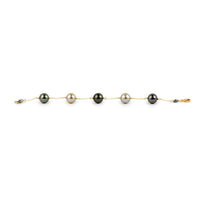 Black Orchid Blush Tin-Cup Tahitian Pearl Bracelet on 14/20 Gold Filled