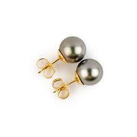 Pastel Ice 9-9.7mm Tahitian Pearl Stud Earrings
