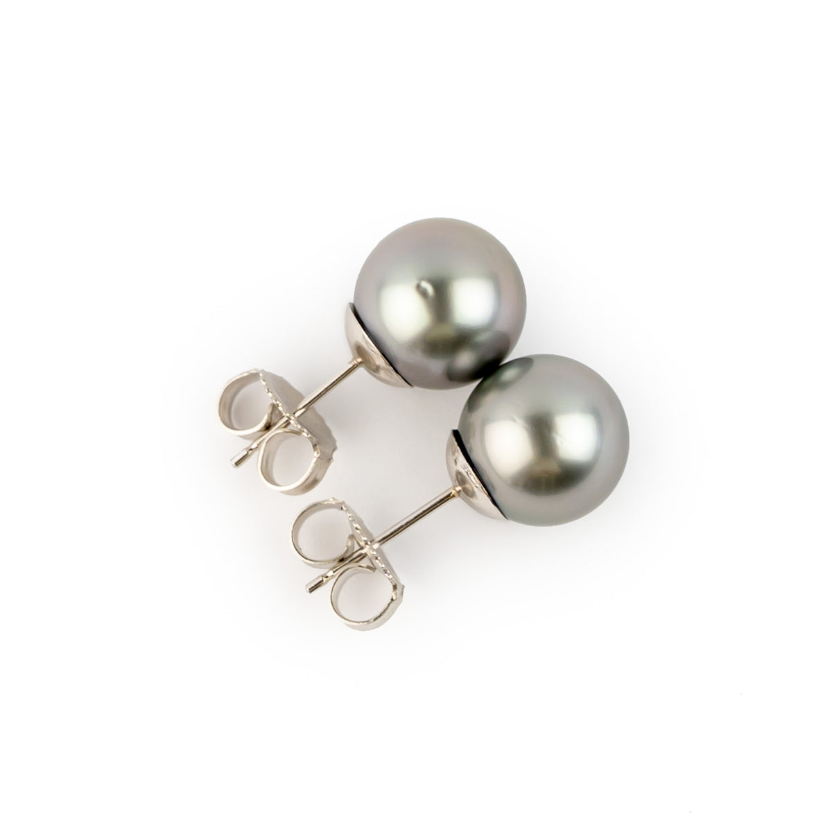 Pastel Ice 9-9.7mm Tahitian Pearl Stud Earrings