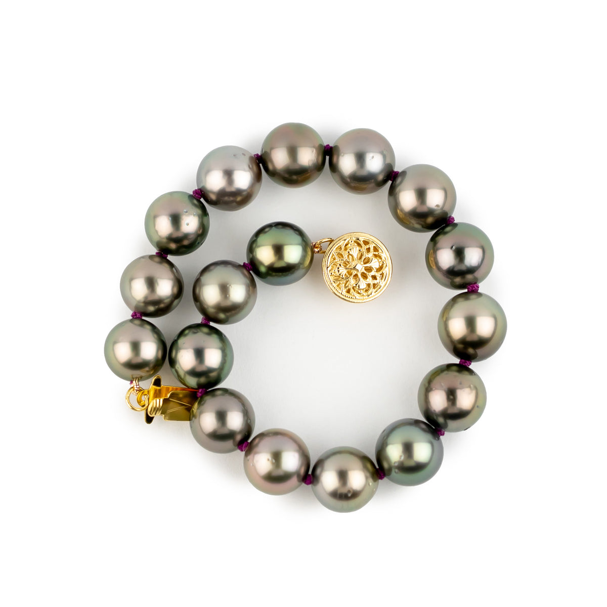 Rosebud 8-8.9mm Tahitian Pearl Bracelet