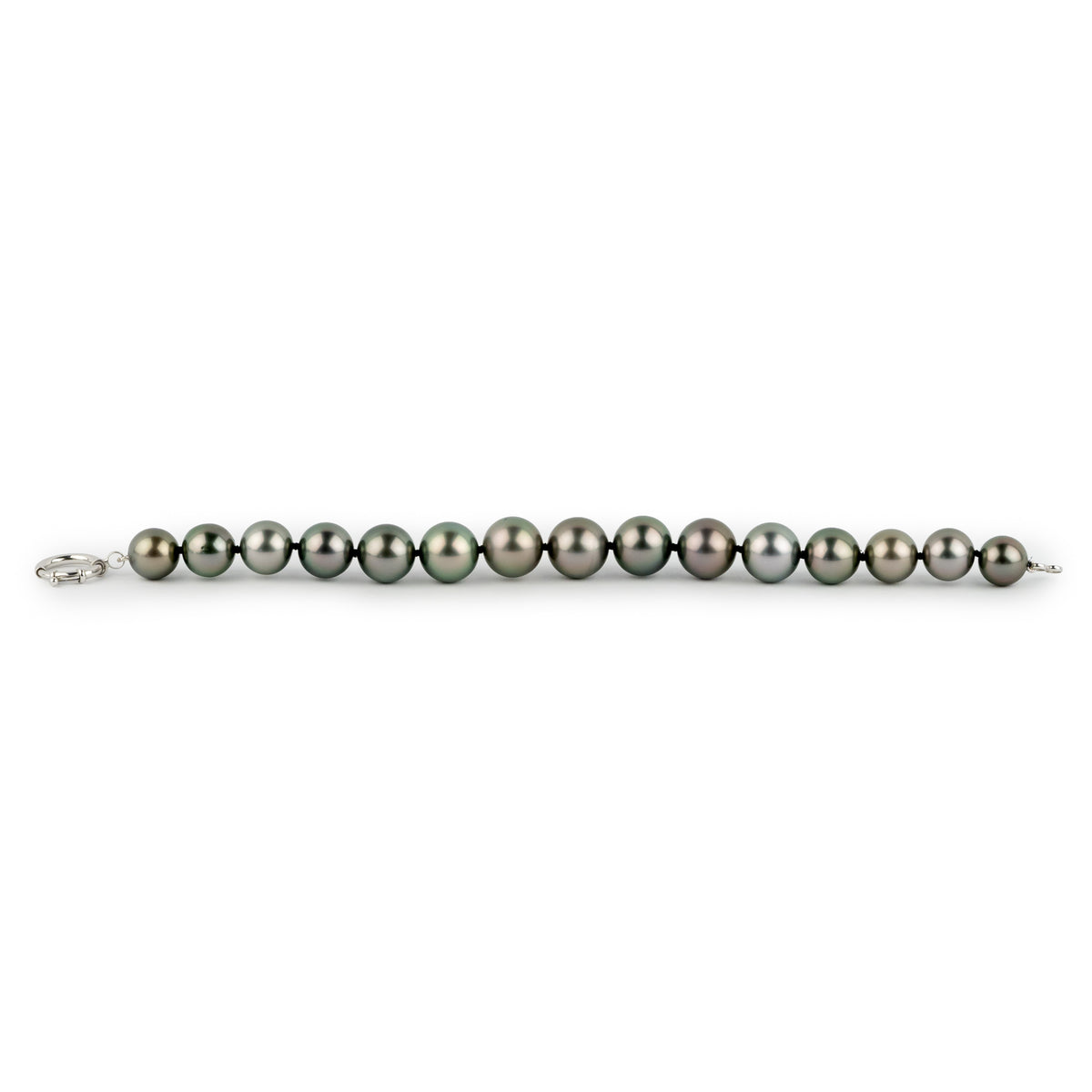 Plumeria Pink 9-10.9mm Tahitian Pearl Bracelet