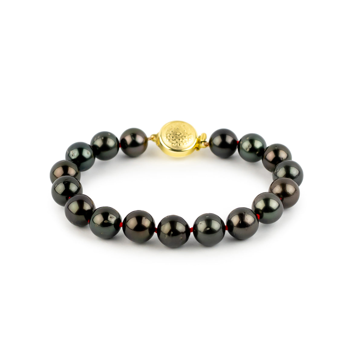 Eclipse Black 9-10mm Tahitian Pearl Bracelet
