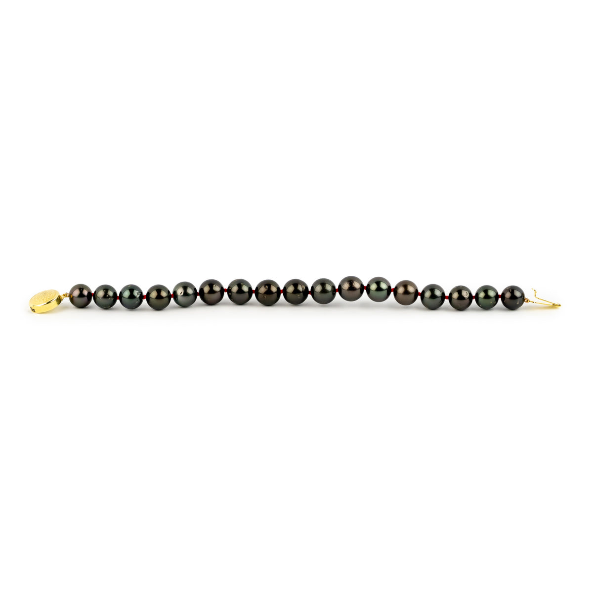 Eclipse Black 9-10mm Tahitian Pearl Bracelet