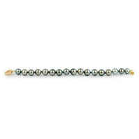 Light Peacock Green 8.7-9.9mm Tahitian Pearl Bracelet