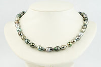 Tropical Sunrise Baroque 9-10.1mm Tahitian Pearl Strand