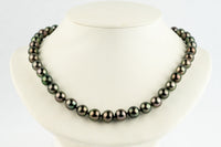 Aubergine Orchid 8.5-11.8mm Tahitian Pearl Strand