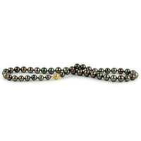 Aubergine Orchid 8.5-11.8mm Tahitian Pearl Strand
