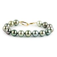 Perfect Pastel 9.8-10.9mm Tahitian Pearl Bracelet