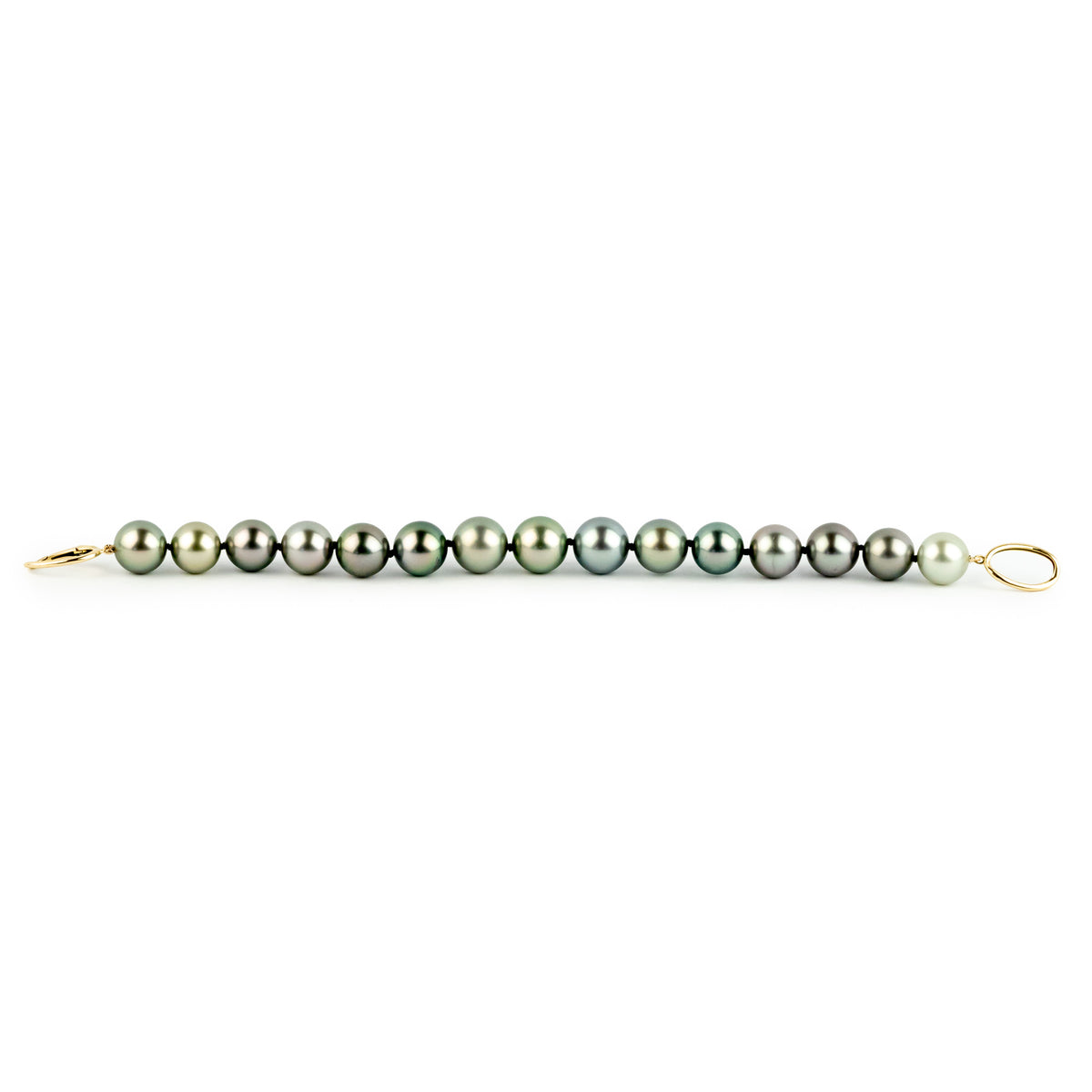 Perfect Pastel 9.8-10.9mm Tahitian Pearl Bracelet