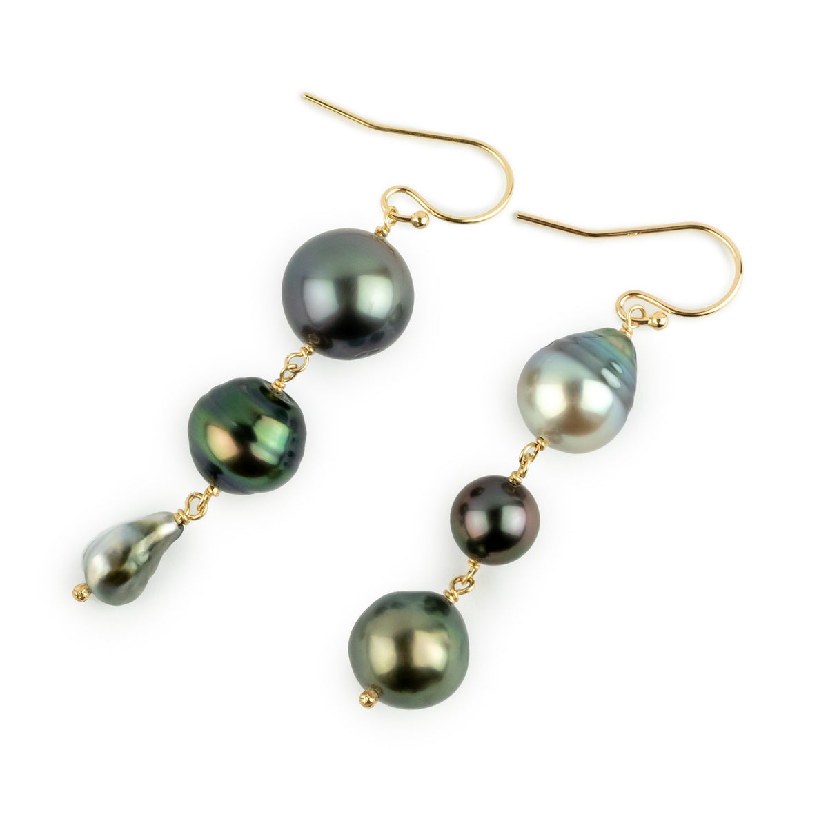 Tahitian Pearl Harvest Earrings