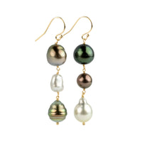 Tahitian Pearl Harvest Earrings