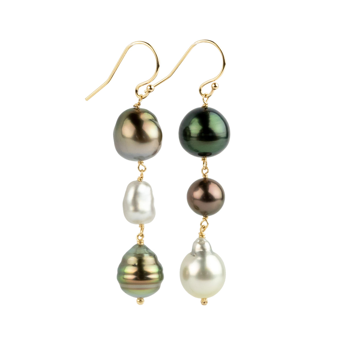Tahitian Pearl Harvest Earrings