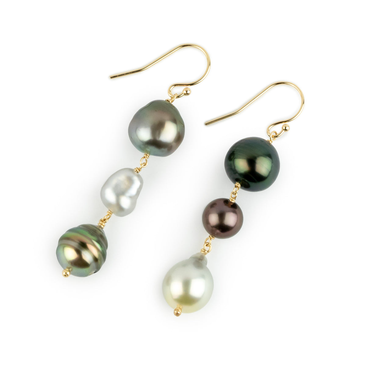 Tahitian Pearl Harvest Earrings