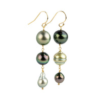 Tahitian Pearl Harvest Earrings