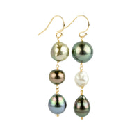 Tahitian Pearl Harvest Earrings