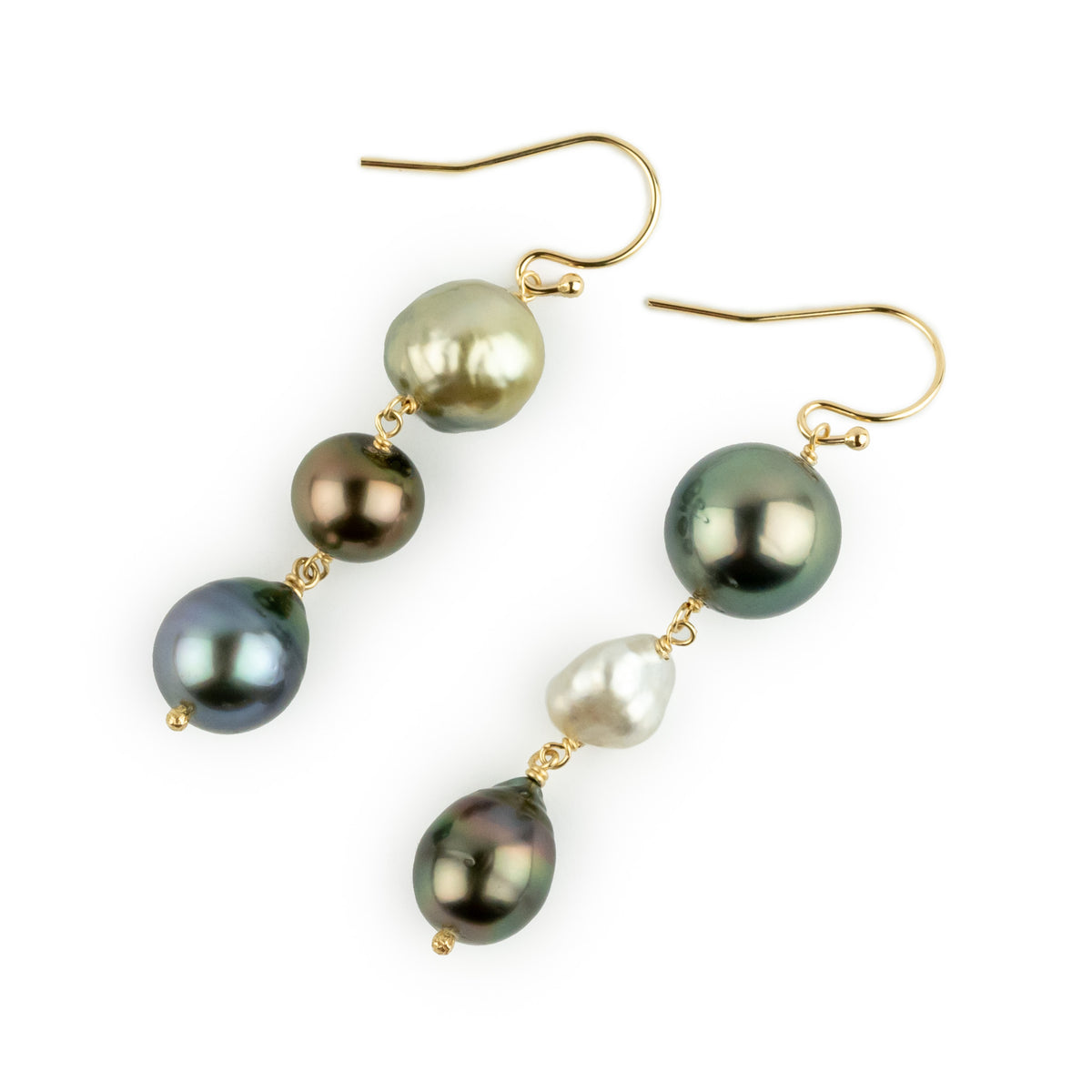 Tahitian Pearl Harvest Earrings