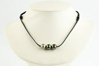 Tri-Colored 10.5-11mm Triple Eimeo Mana Necklace