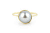 Tahitian White Pearl Mermaid Ring