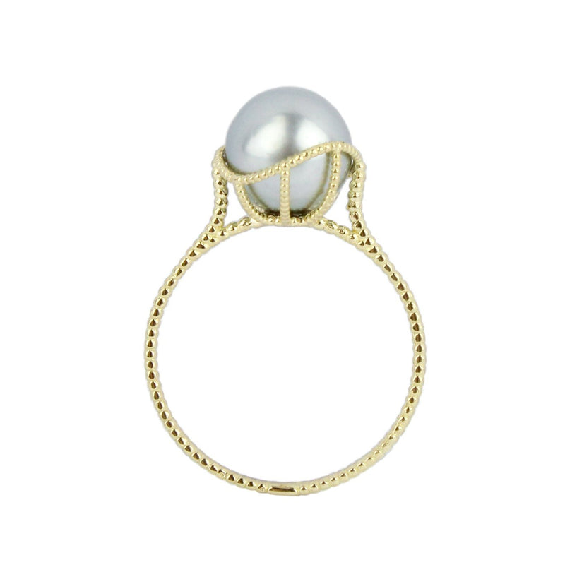 Tahitian White Pearl Mermaid Ring