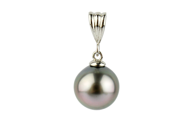 Silvery Pink 10.4mm Tahitian Pearl Pendant