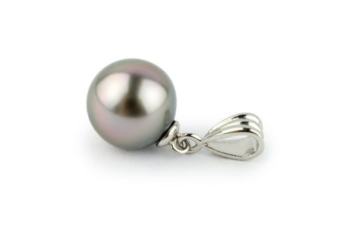 Silvery Pink 10.4mm Tahitian Pearl Pendant