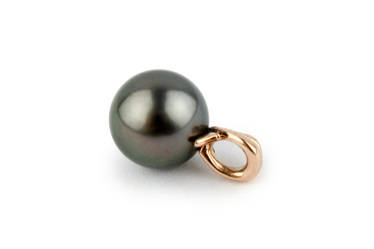 Midnight 9.4mm Tahitian Pearl Hau Pendant