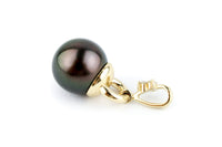 Tahitian Pearl & Diamond 10.3mm Mareva Pendant