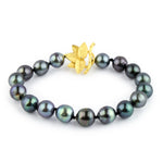 Blue-Green Dream Tahitian Pearl Bracelet