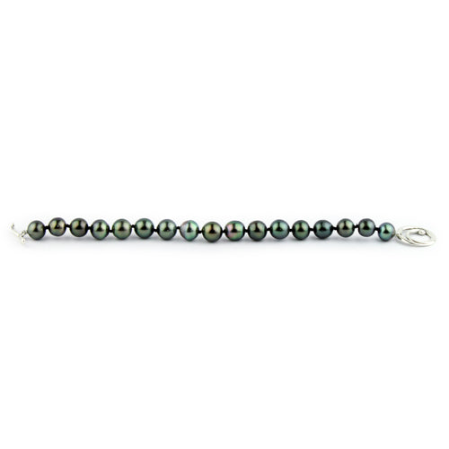 Green Flash Tahitian Pearl Bracelet