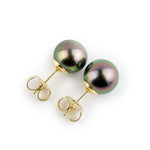 Bright Pink 10mm Statement Pearl Stud Earrings