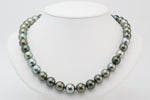 11 to 13.5mm Tahitian pearl round necklace