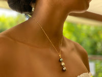 Harmony Double Tahitian Pearl Pendant